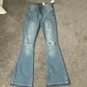 Brand new Hollister flare jeans